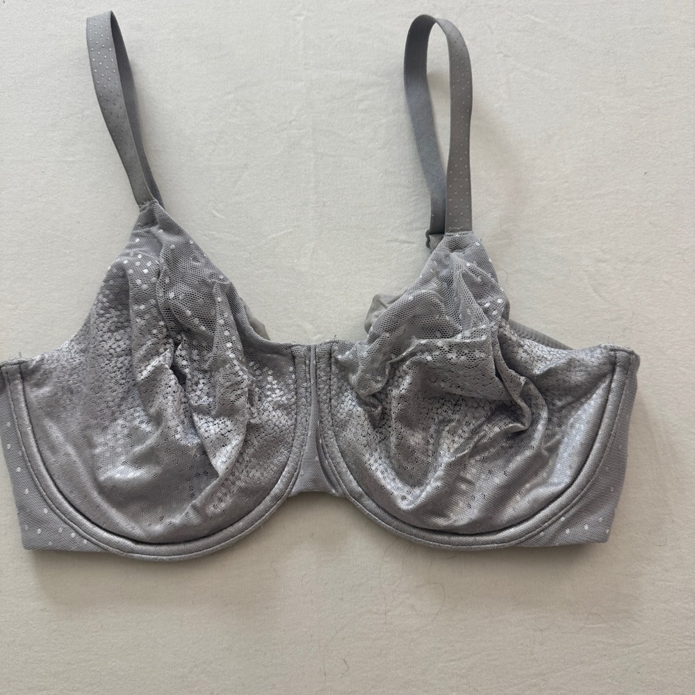 Wacoal Shimmering Silver Bra